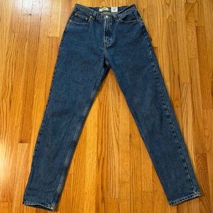 High waisted mom jeans